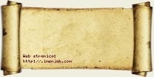 Danijela Vidojković vizit kartica